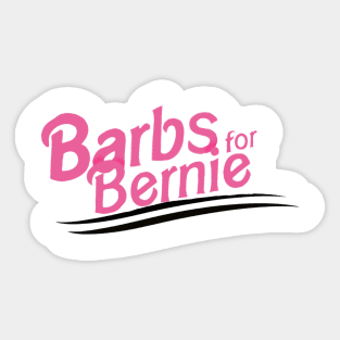 Barbs For Bernie Sticker